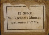 Munition M 88 1914